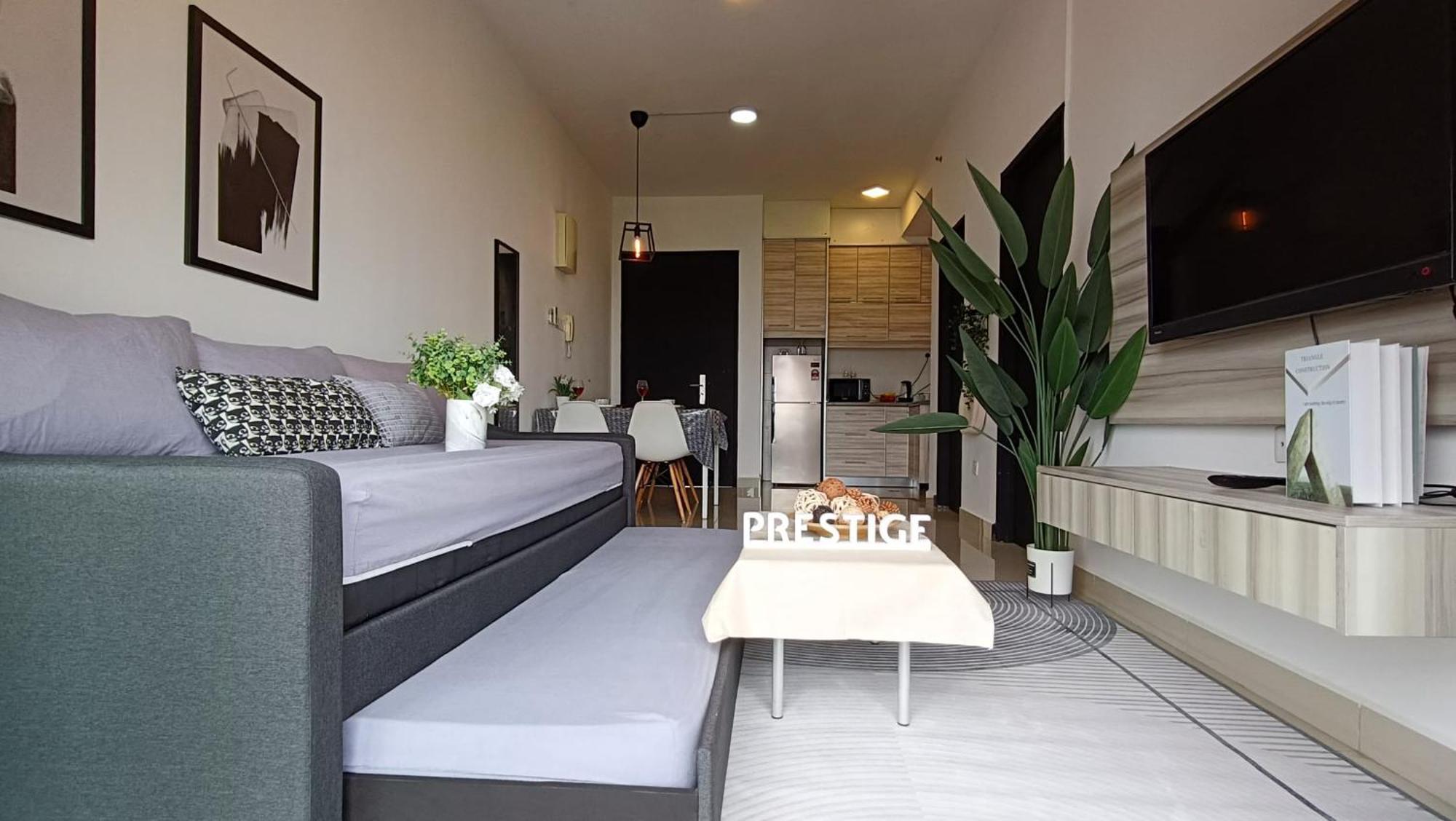 Prestige Sky Riverfront コタバル 部屋 写真